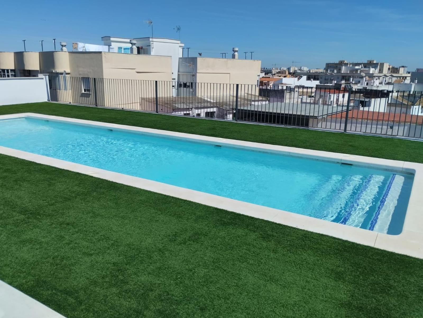 Allo Apartments San Clemente Centro 2 Habitaciones Parking Y Piscina เฮเรซ เด ลาฟรอนเตรา ภายนอก รูปภาพ